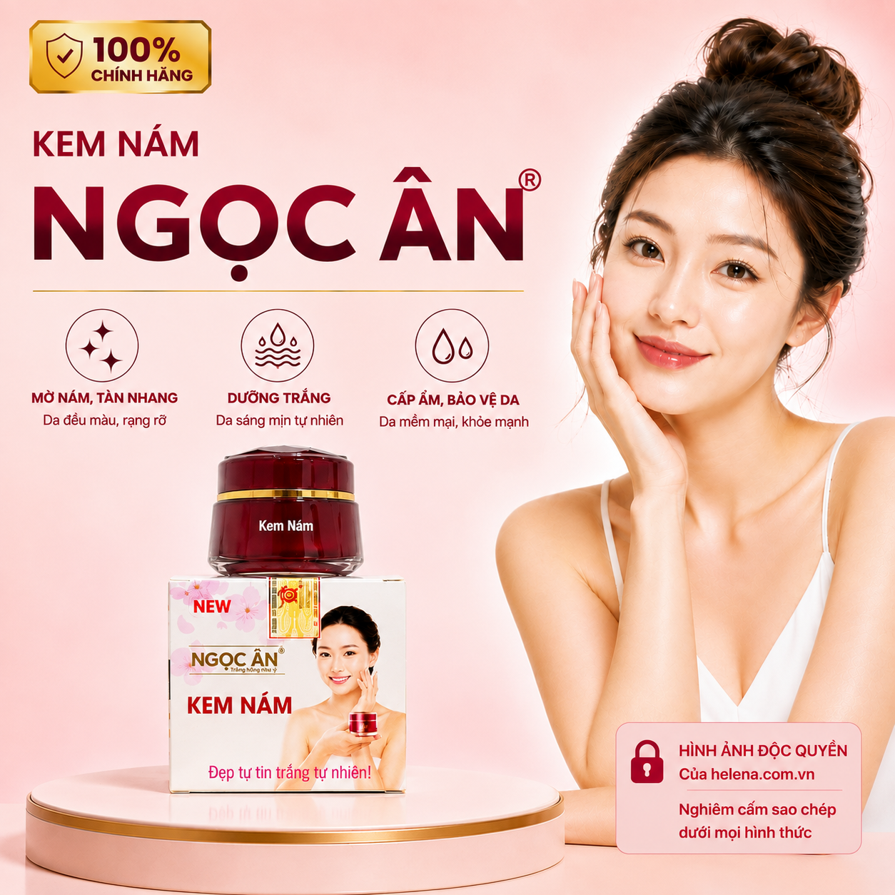Kem Nám Ngọc Ân 10g Chính Hãng